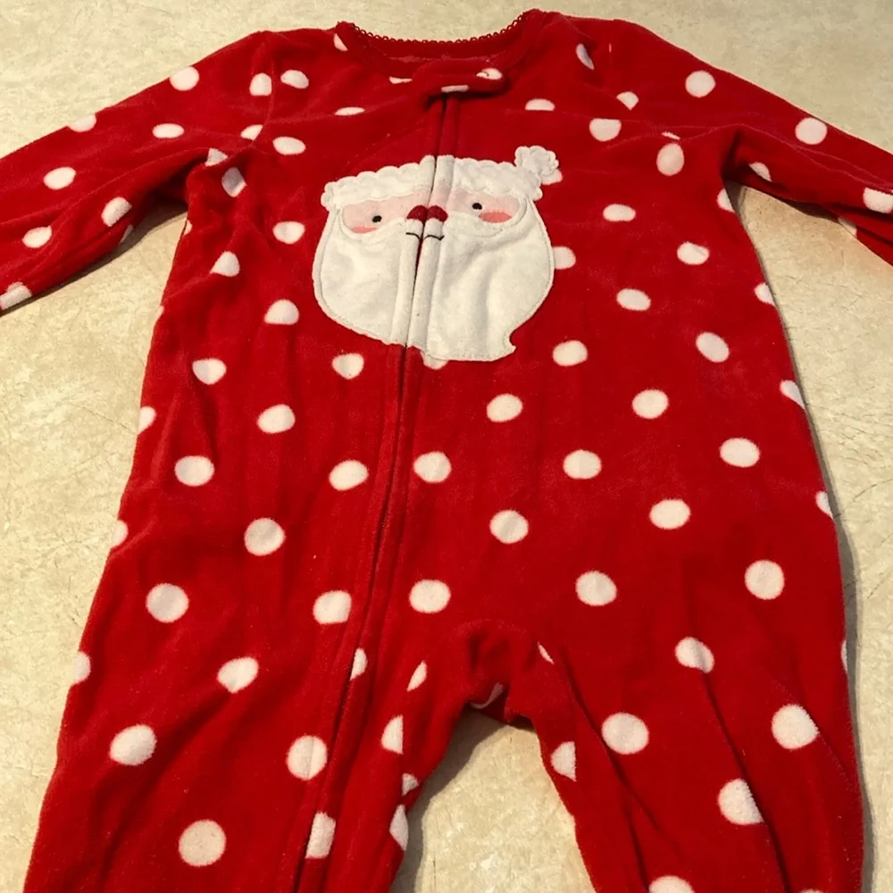 Fleece Santa pjs